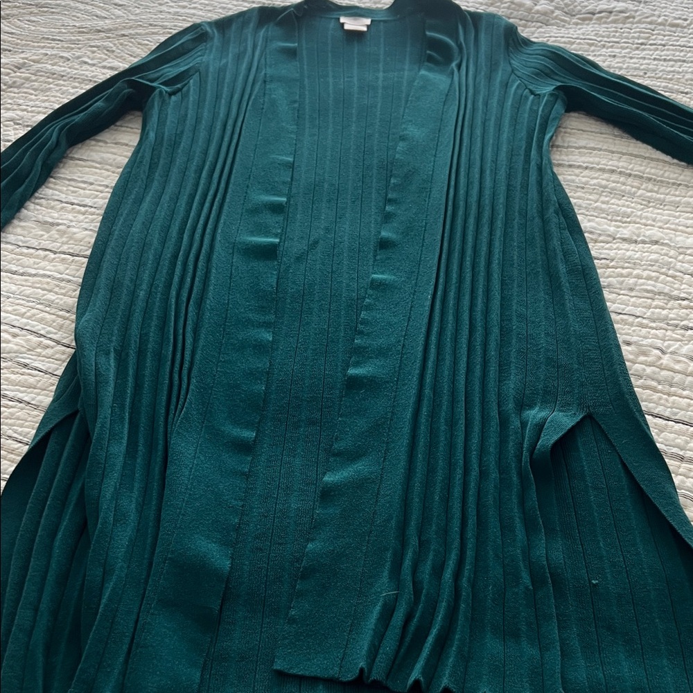 Chico's Deep Teal Cardigan